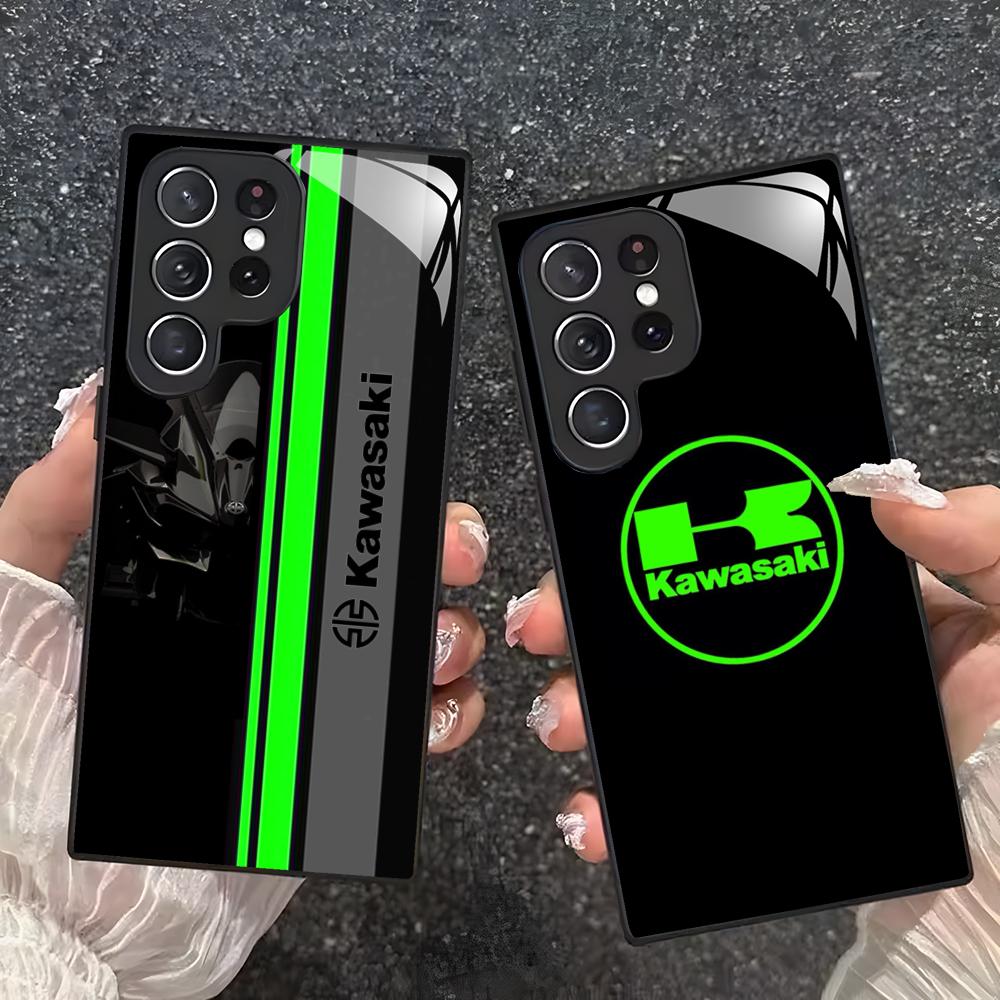 Computer Case - Heiße Kawasaki Motorrad Handyhülle für Samsung