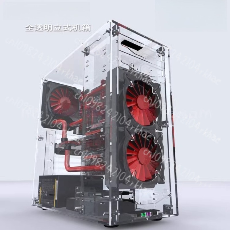 Atx Case - DIY Neues Desktop-Paket Ein personalisiertes volltransparentes