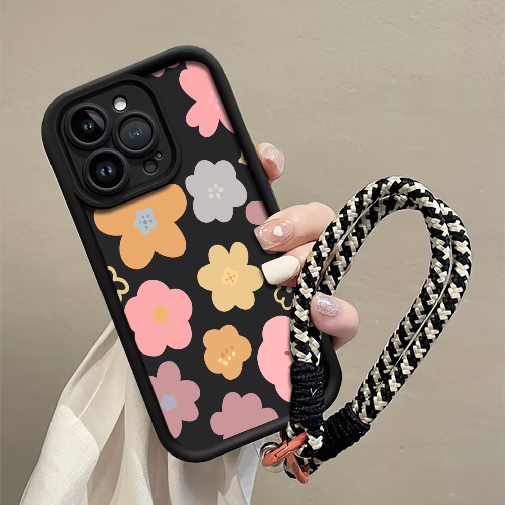 Macaron Blumen Riemen Handyhül – Matte Pc Case Bewertung und Preis