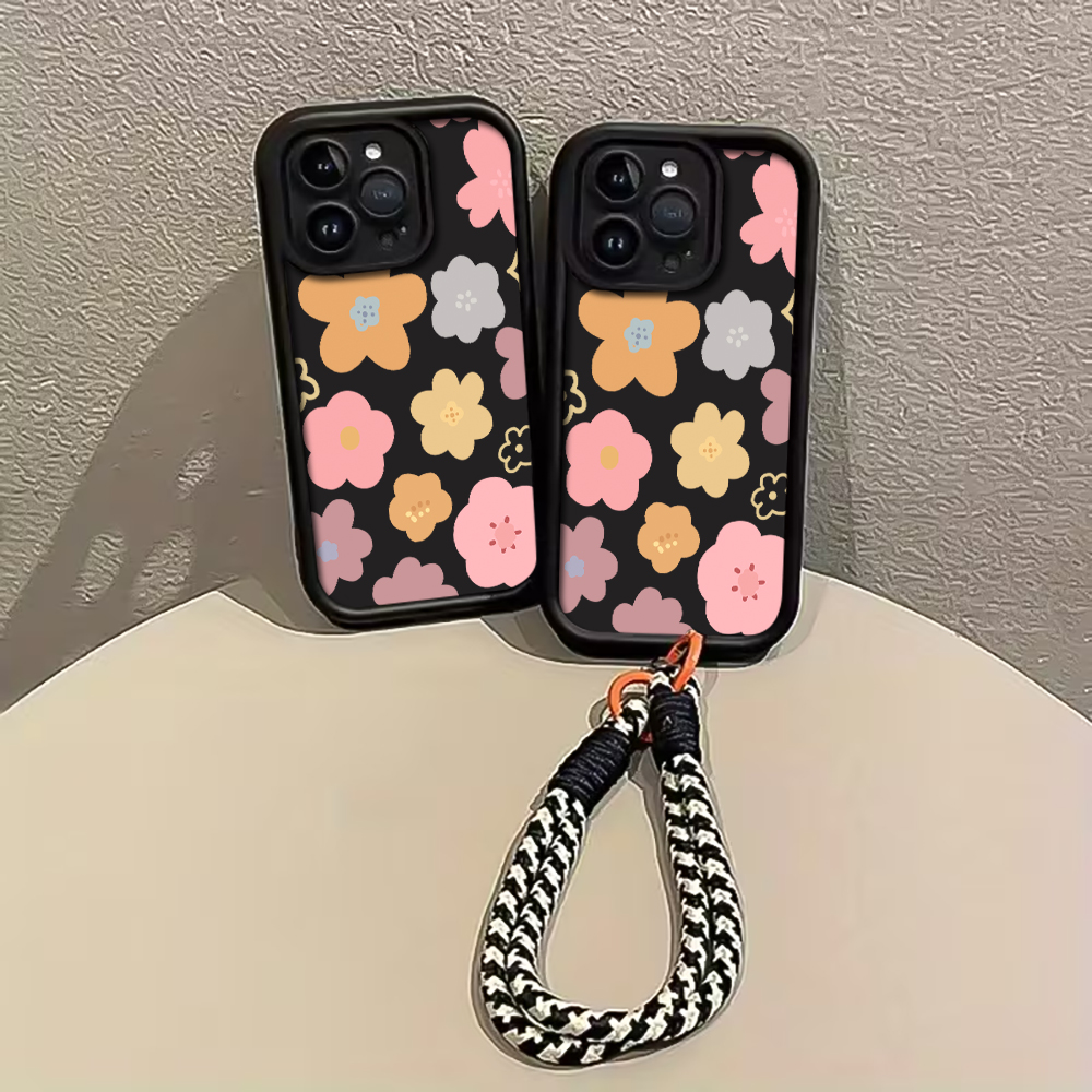 Macaron Blumen Riemen Handyhül – Matte Pc Case Bewertung und Preis