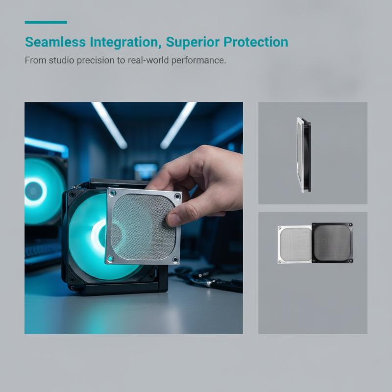Magnetischer PC-Gehäuselüfter- – Dust Filter Pc Bewertung und Preis