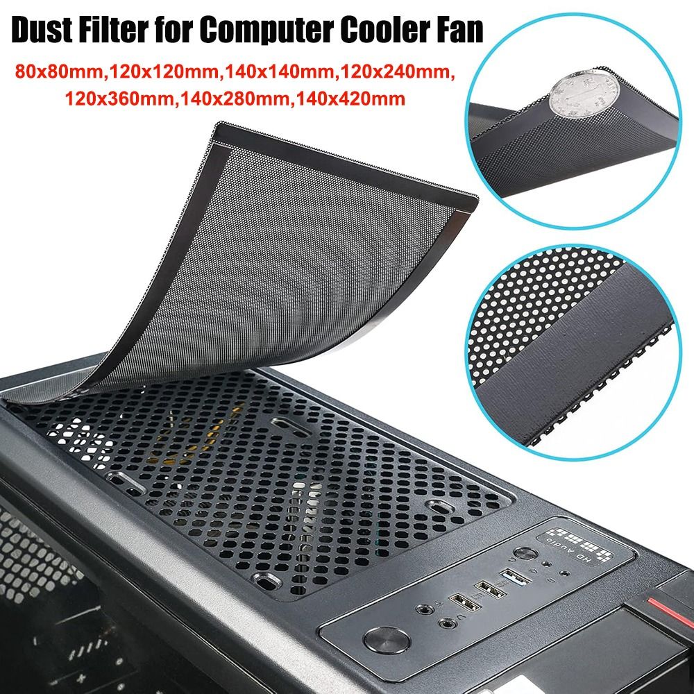 Neuer PVC-Staubfilter Schwarze – Dust Filter Pc Bewertung und Preis